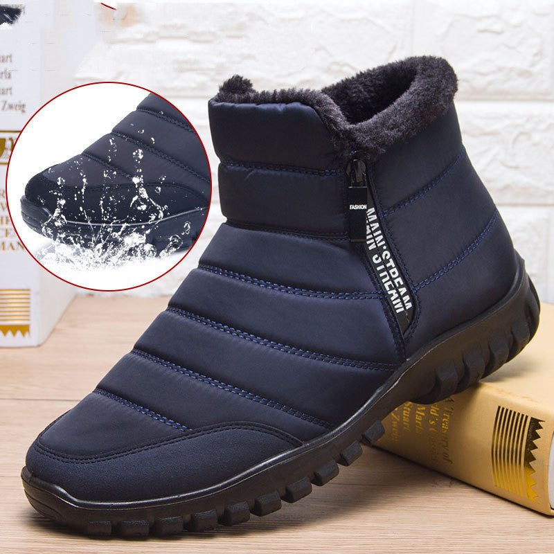 SnowSafe™ Zip Boots — Waterproof Warmth in Every Step
