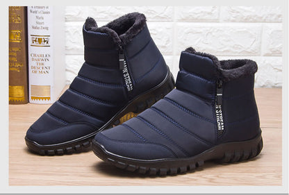 SnowSafe™ Zip Boots — Waterproof Warmth in Every Step