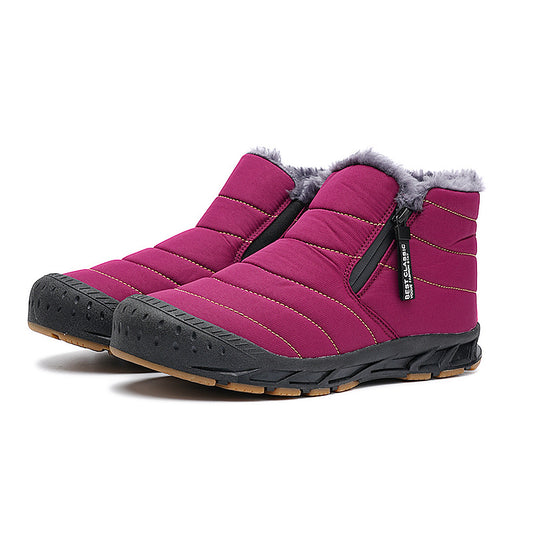 SnowSafe™ Zip Boots — Waterproof Warmth in Every Step
