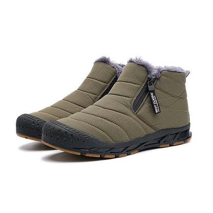 SnowSafe™ Zip Boots — Waterproof Warmth in Every Step