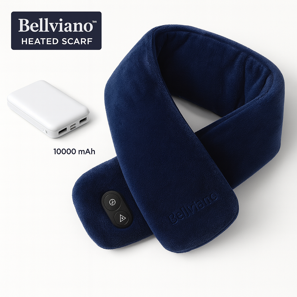 🧣Smart Heated Scarf With Power Bank🔥