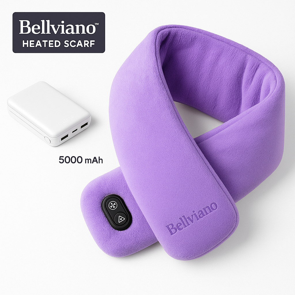 🧣Smart Heated Scarf With Power Bank🔥