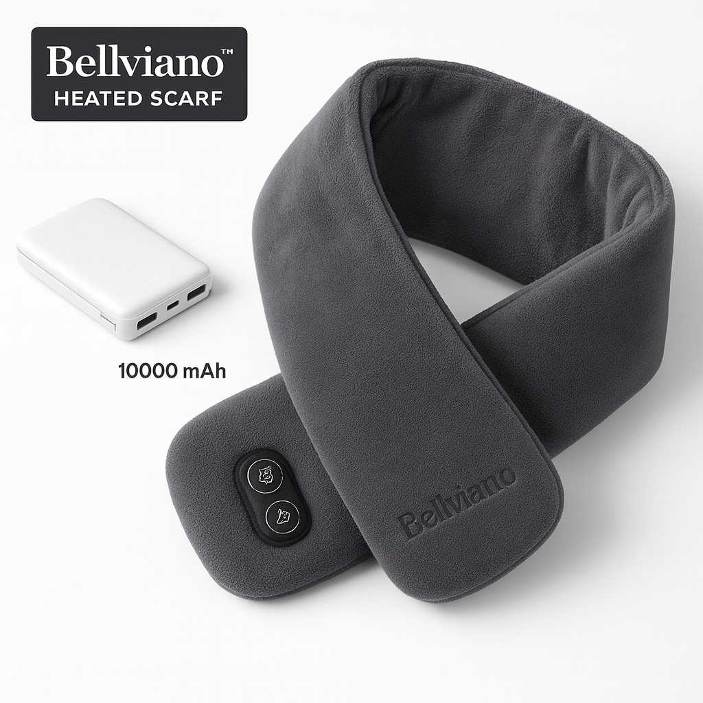 🧣Smart Heated Scarf With Power Bank🔥