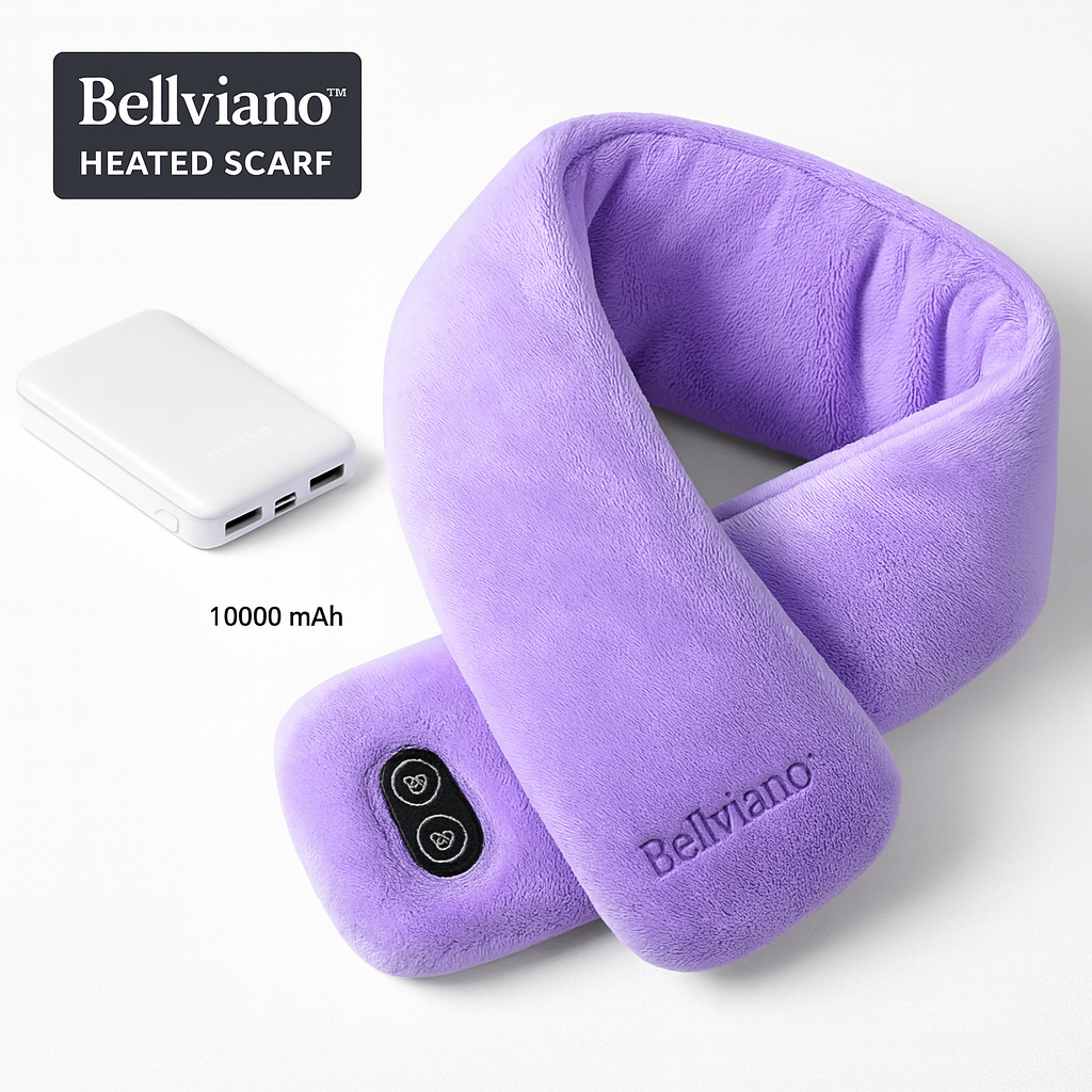 🧣Smart Heated Scarf With Power Bank🔥