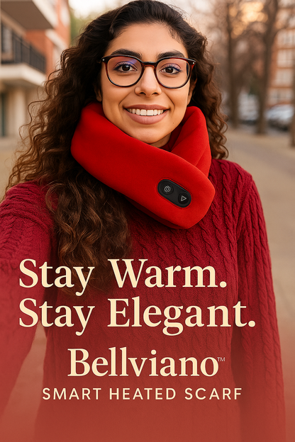 🧣Smart Heated Scarf With Power Bank🔥