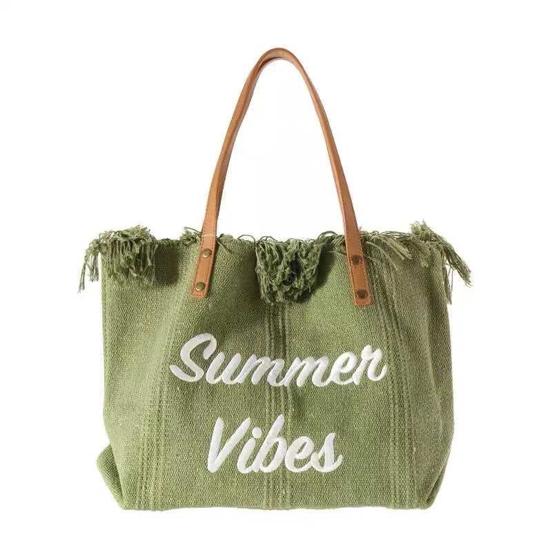 Summer Vibes Beach Bag