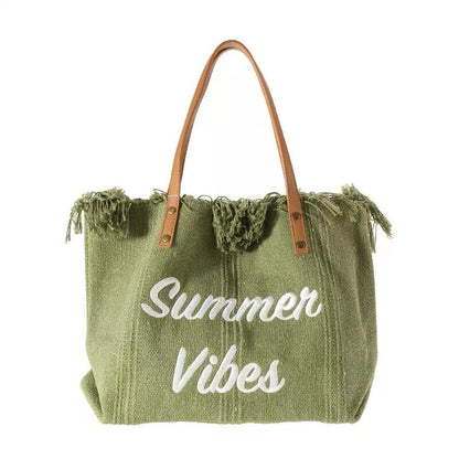 Summer Vibes Beach Bag