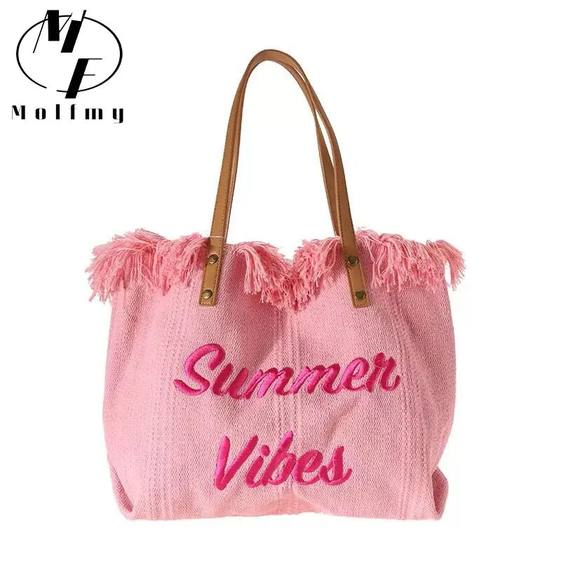 Summer Vibes Beach Bag