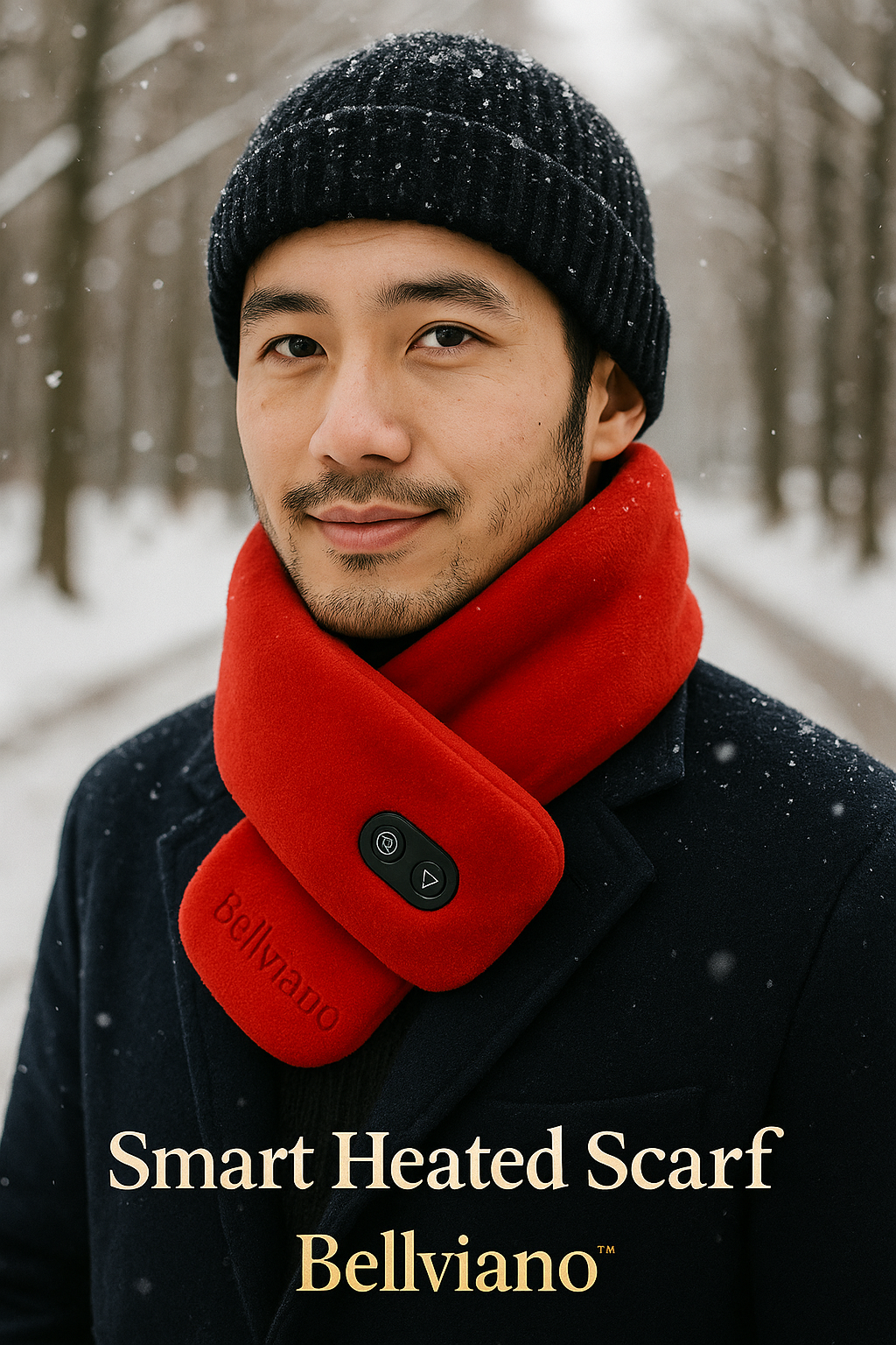 🧣Smart Heated Scarf With Power Bank🔥