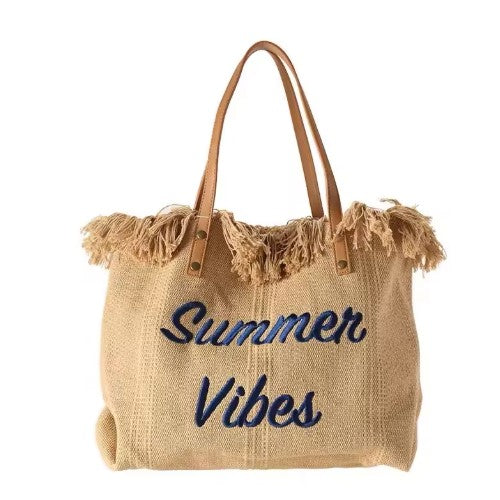 Summer Vibes Beach Bag